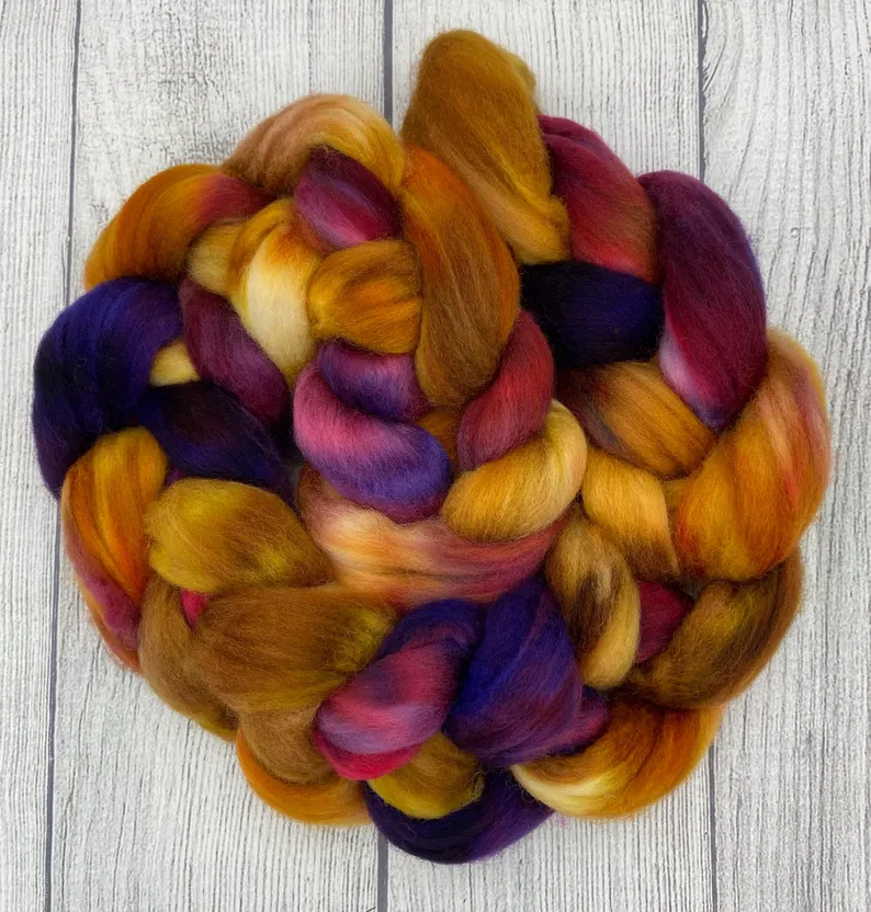 GYATT hand dyed fiber