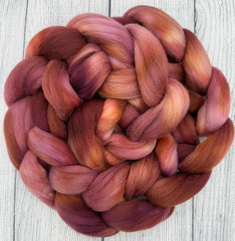 It Girl hand dyed fiber
