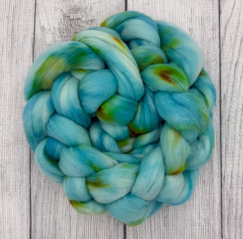 Lock In hand dyed fiber