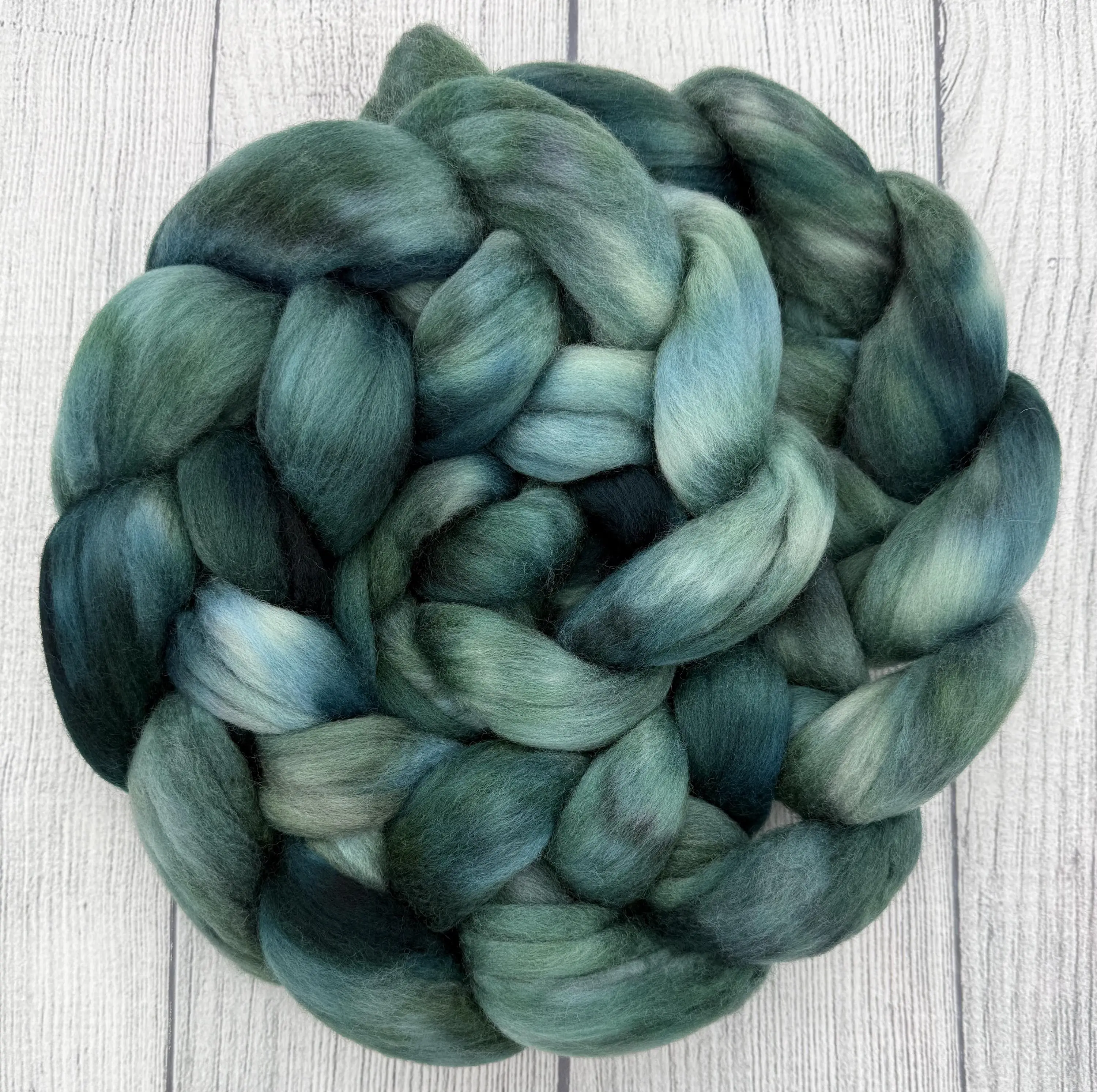 Side Quest hand dyed fiber