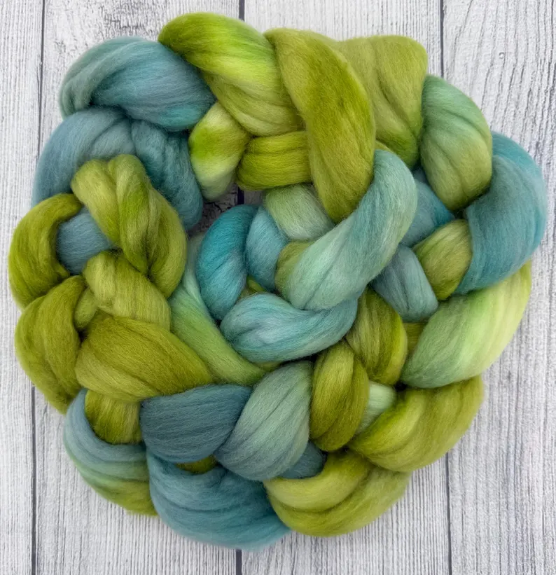 What’s Good? hand dyed fiber